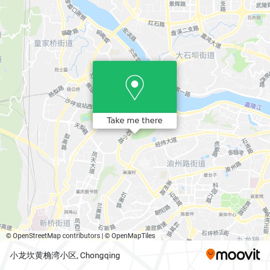 小龙坎黄桷湾小区 map