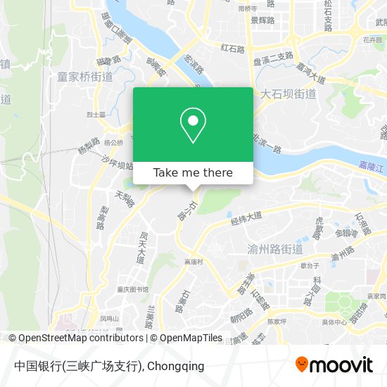 中国银行(三峡广场支行) map