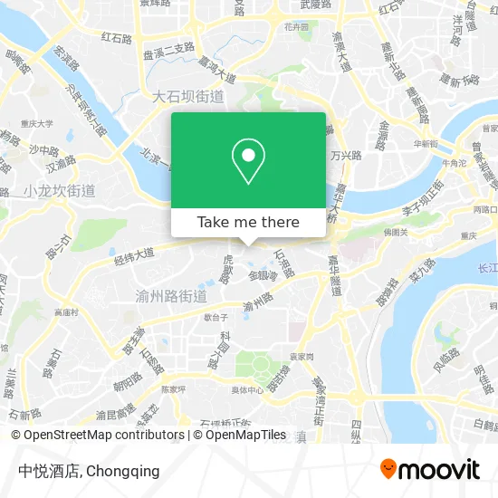 中悦酒店 map