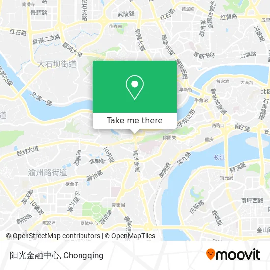 阳光金融中心 map
