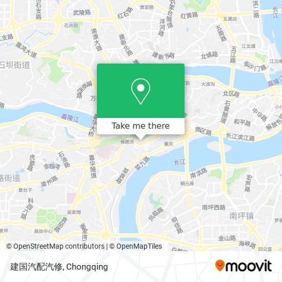 建国汽配汽修 map