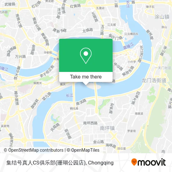集结号真人CS俱乐部(珊瑚公园店) map