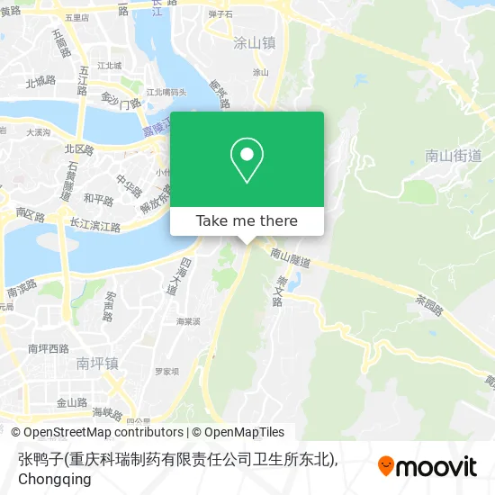 张鸭子(重庆科瑞制药有限责任公司卫生所东北) map