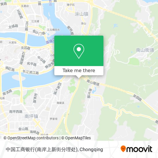 中国工商银行(南岸上新街分理处) map