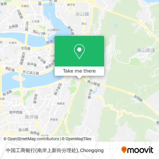 中国工商银行(南岸上新街分理处) map