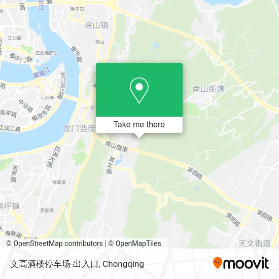 文高酒楼停车场-出入口 map