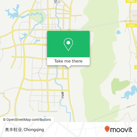 奥丰鞋业 map