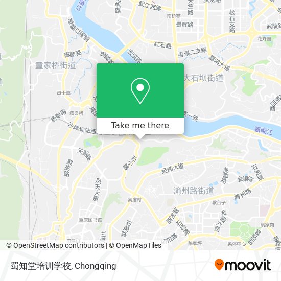 蜀知堂培训学校 map
