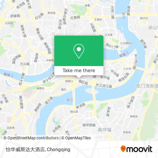 怡华威斯达大酒店 map