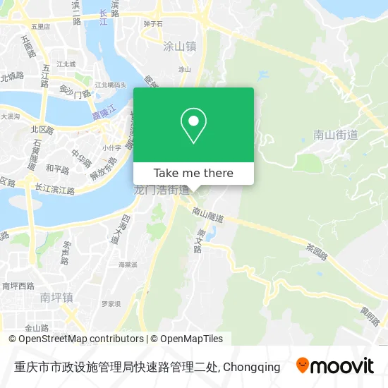 重庆市市政设施管理局快速路管理二处 map