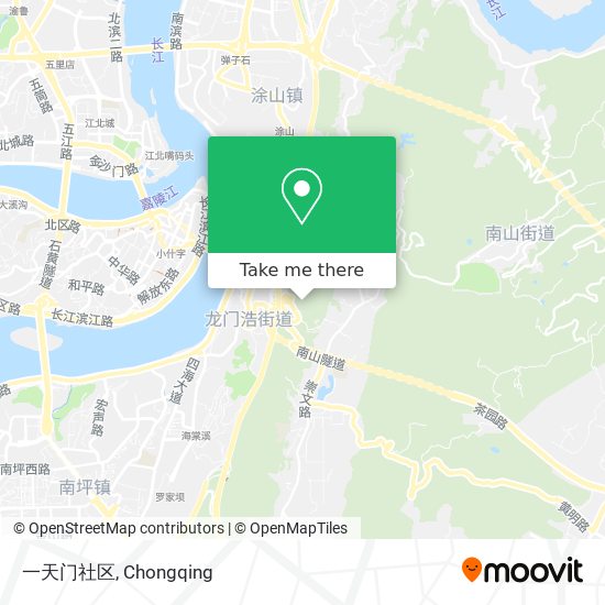 一天门社区 map