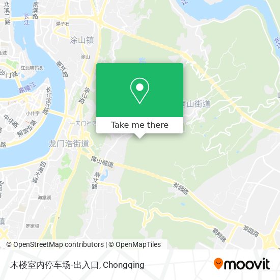 木楼室内停车场-出入口 map