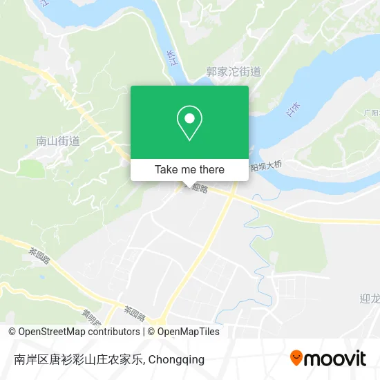 南岸区唐衫彩山庄农家乐 map