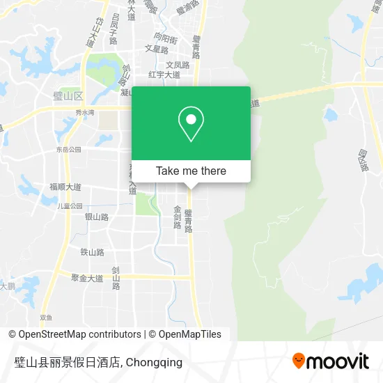 璧山县丽景假日酒店 map