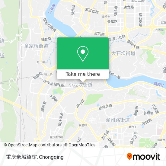 重庆豪城旅馆 map
