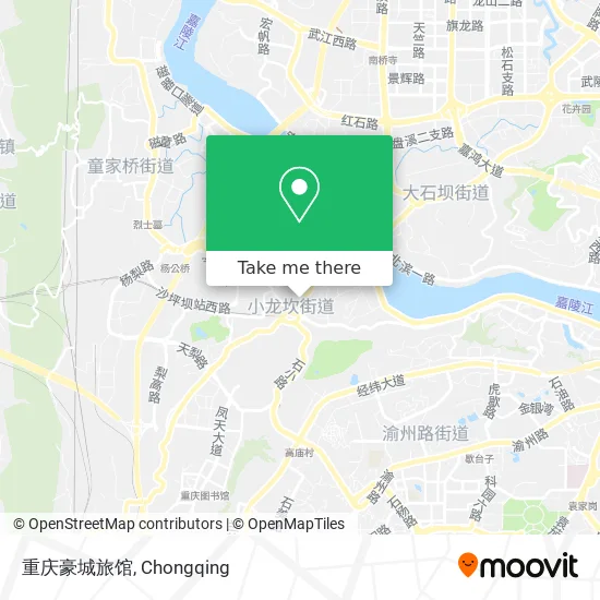 重庆豪城旅馆 map