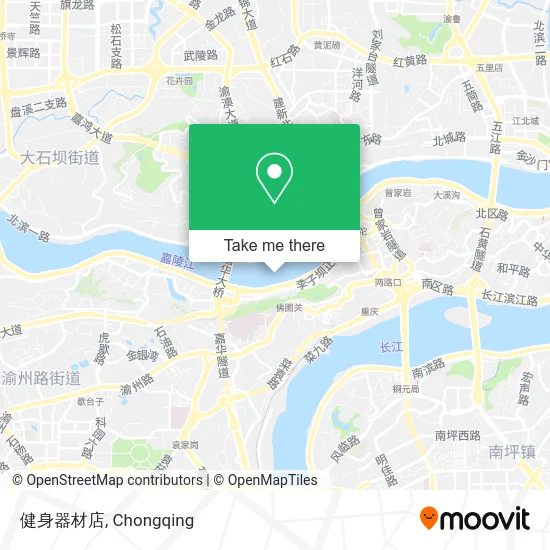 健身器材店 map