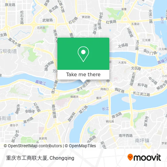 重庆市工商联大厦 map