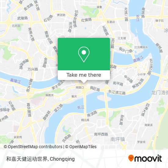 和嘉天健运动世界 map