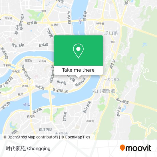 时代豪苑 map