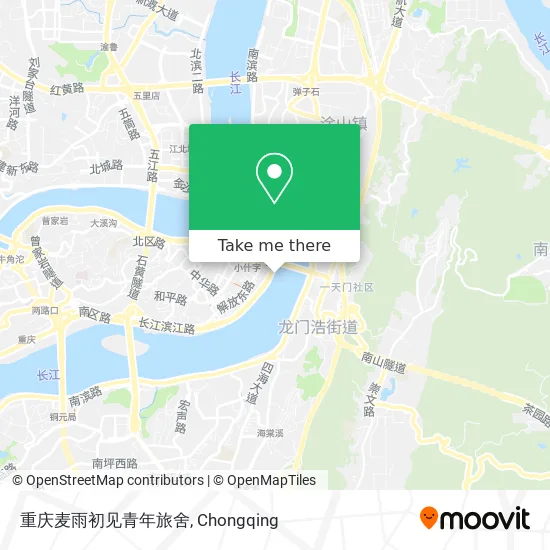 重庆麦雨初见青年旅舍 map