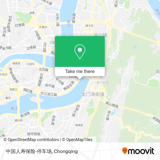 中国人寿保险-停车场 map