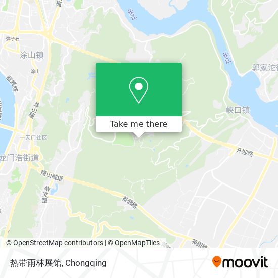 热带雨林展馆 map