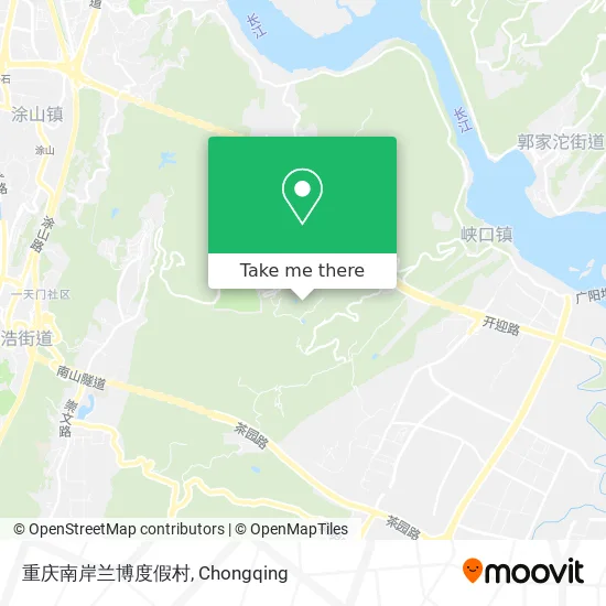 重庆南岸兰博度假村 map