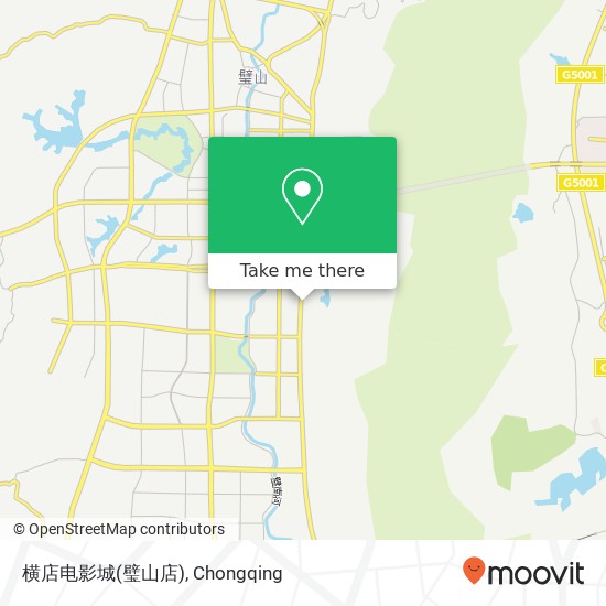 横店电影城(璧山店) map