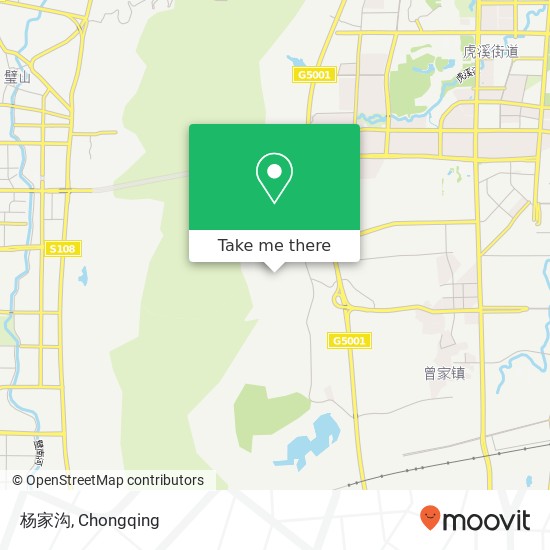 杨家沟 map
