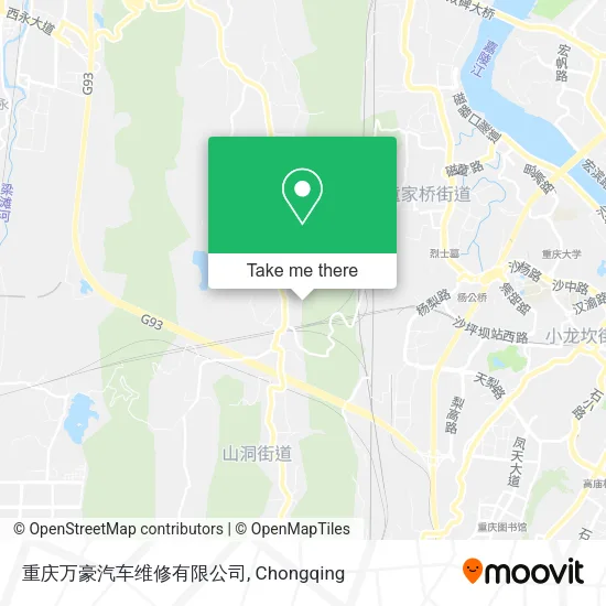 重庆万豪汽车维修有限公司 map