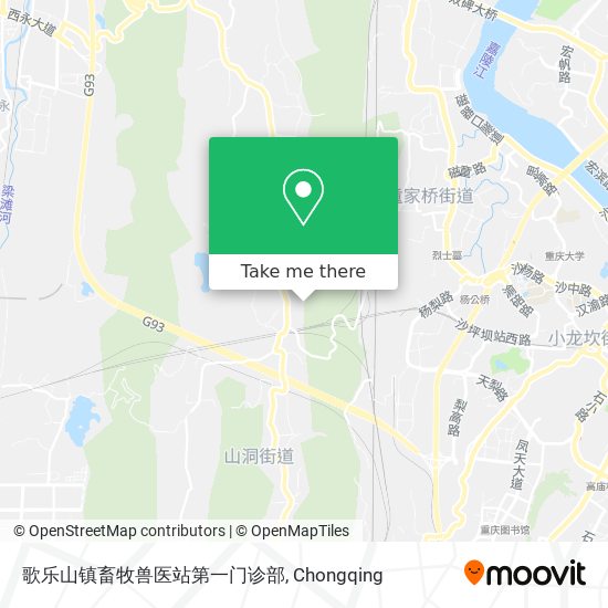 歌乐山镇畜牧兽医站第一门诊部 map