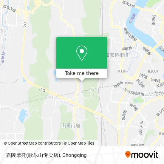 嘉陵摩托(歌乐山专卖店) map
