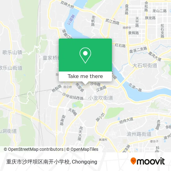 重庆市沙坪坝区南开小学校 map