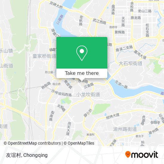 友谊村 map