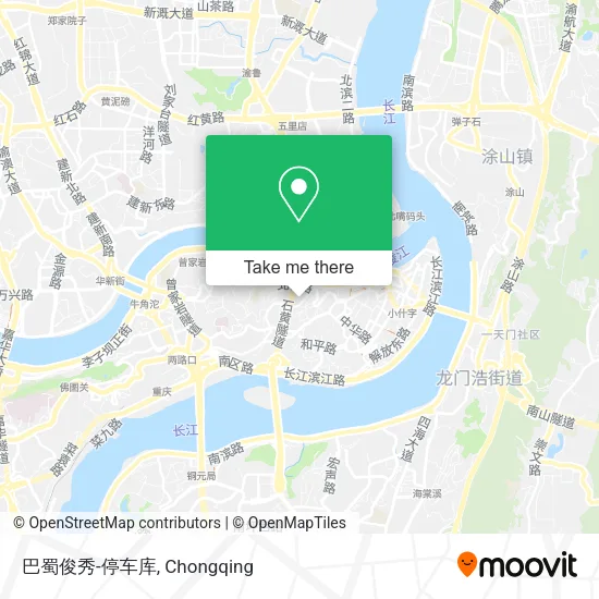 巴蜀俊秀-停车库 map