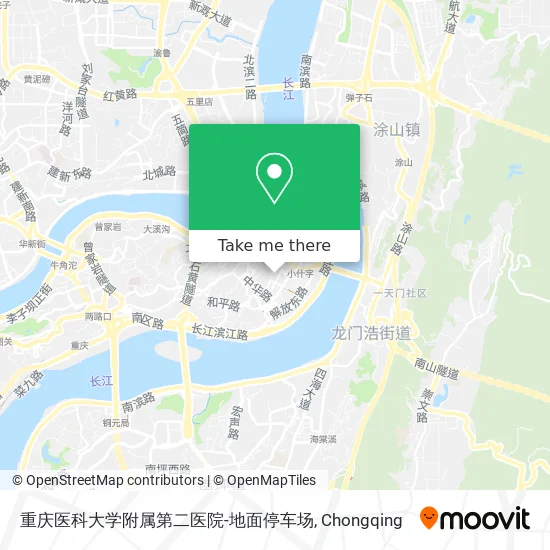 重庆医科大学附属第二医院-地面停车场 map