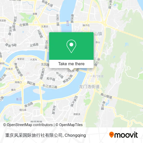 重庆风采国际旅行社有限公司 map