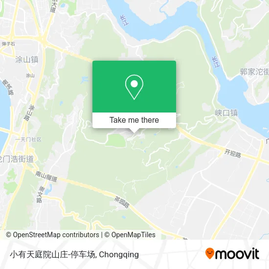小有天庭院山庄-停车场 map