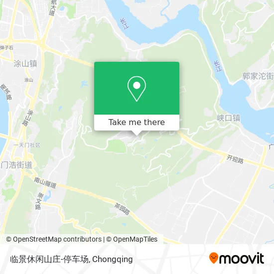 临景休闲山庄-停车场 map