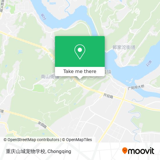 重庆山城宠物学校 map