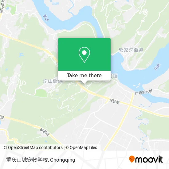 重庆山城宠物学校 map