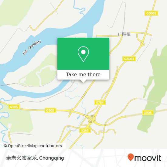 余老幺农家乐 map