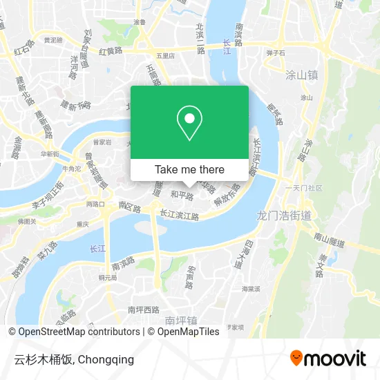 云杉木桶饭 map