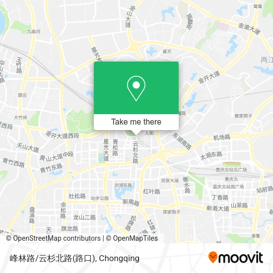峰林路/云杉北路(路口) map