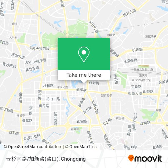 云杉南路/加新路(路口) map