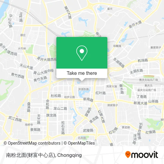 南粉北面(财富中心店) map