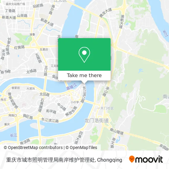 重庆市城市照明管理局南岸维护管理处 map