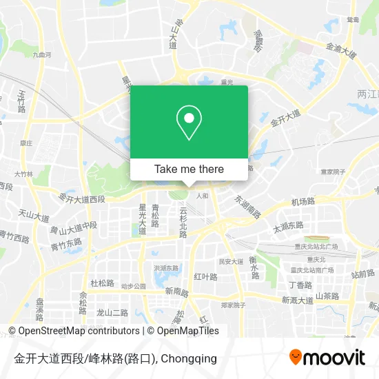 金开大道西段/峰林路(路口) map