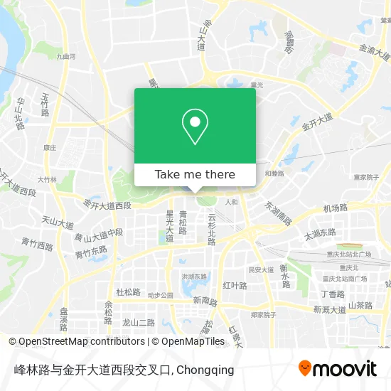 峰林路与金开大道西段交叉口 map
